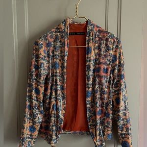 Zara sequin blazer NEW